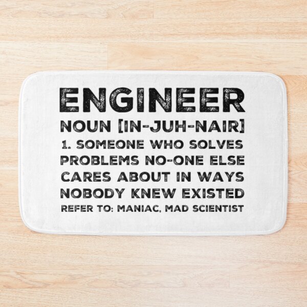 Item preview, Funny Engineer Definition designed and sold by socialengineer.