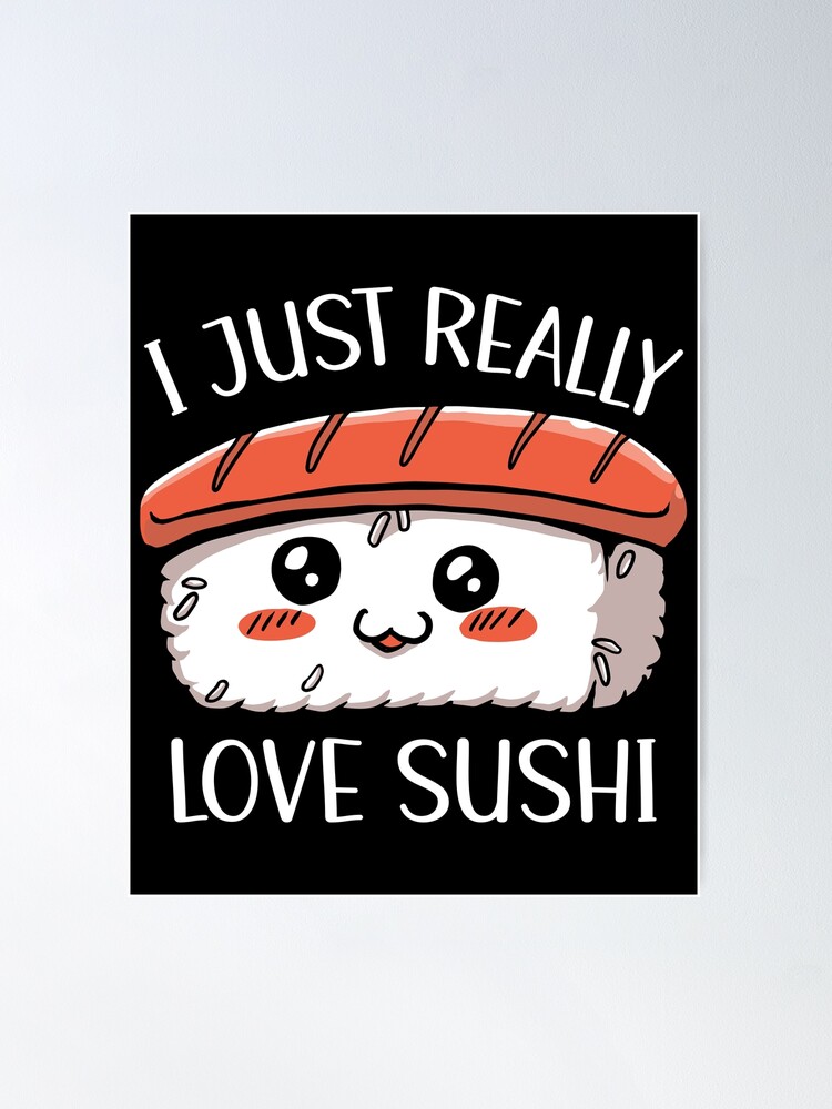 Sweat à Capuche « J’aime Les Sushis » – Design Kawaii, Coupe Classique, 241 G/m² Pour Femmes/filles - 5