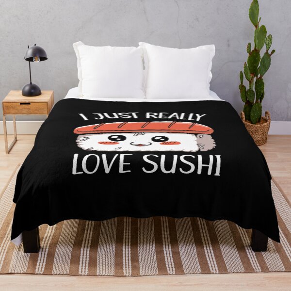 Item preview, I Just Really Love Sushi Cute Kawaii designed and sold by OnepixArt.