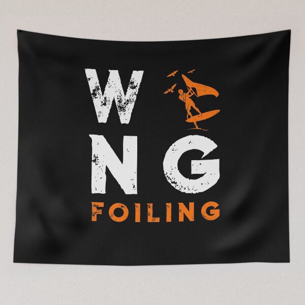 Item preview, Wing Foiling Design for surfer designed and sold by Grimbart.