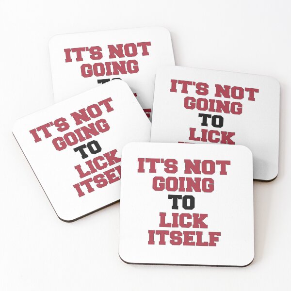 Item preview, It's not going to lick itself - CANDY CANE FUNNY CHRISTMAS designed and sold by AchrafOc.