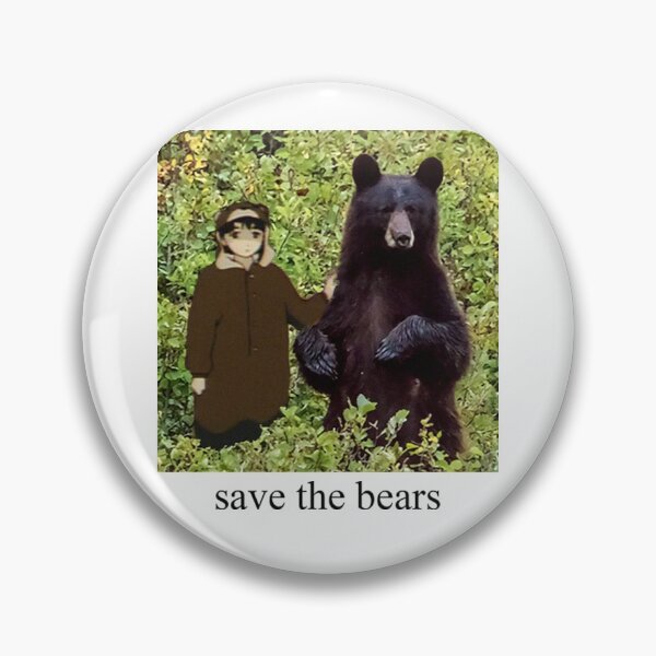 Item preview, save the bears | Anime and Bear lovers unite designed and sold by yung6ix9ine.