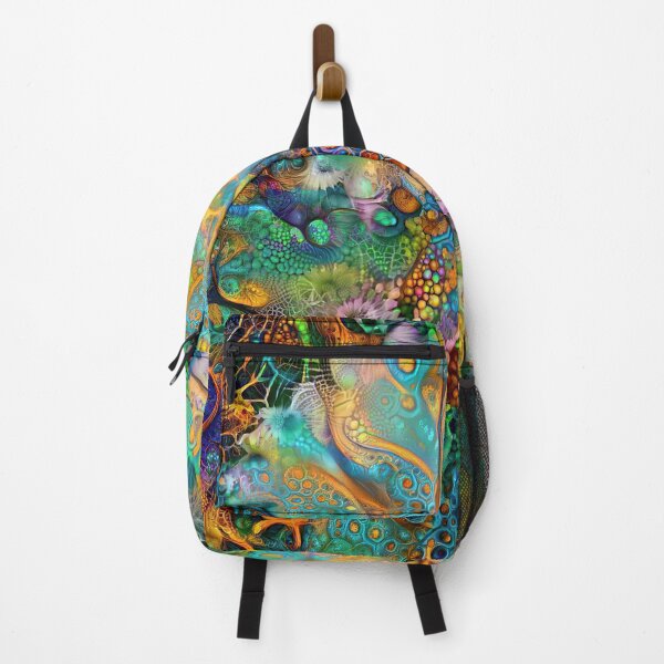 Item preview, Deepdream floral fractalize space abstraction designed and sold by blackhalt.
