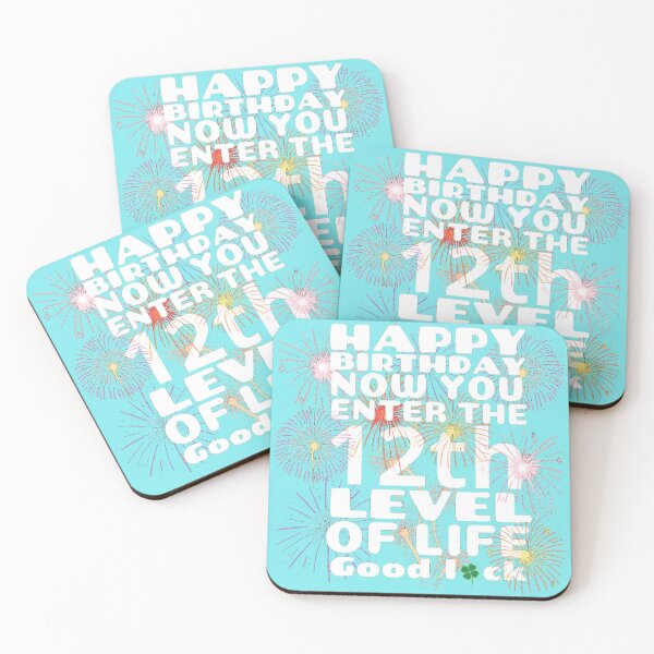 Item preview, Happy 12th Gamer Birthday designed and sold by Sonatablue.