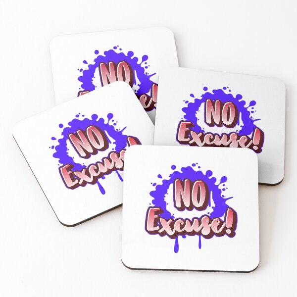 Item preview, No Excuse Motivational T-shirt designed and sold by PrintexDesigns.