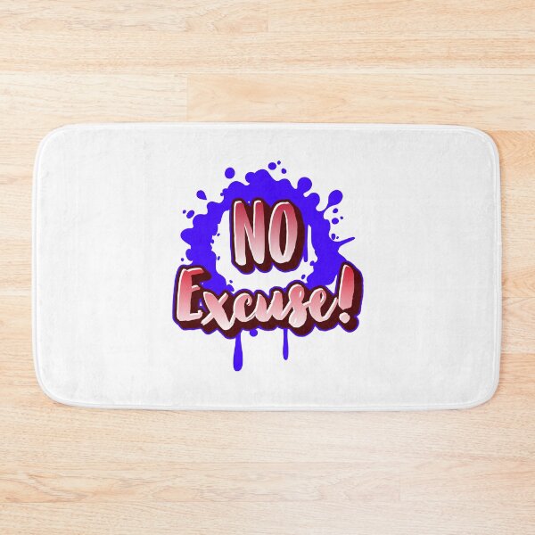 Item preview, No Excuse Motivational T-shirt designed and sold by PrintexDesigns.