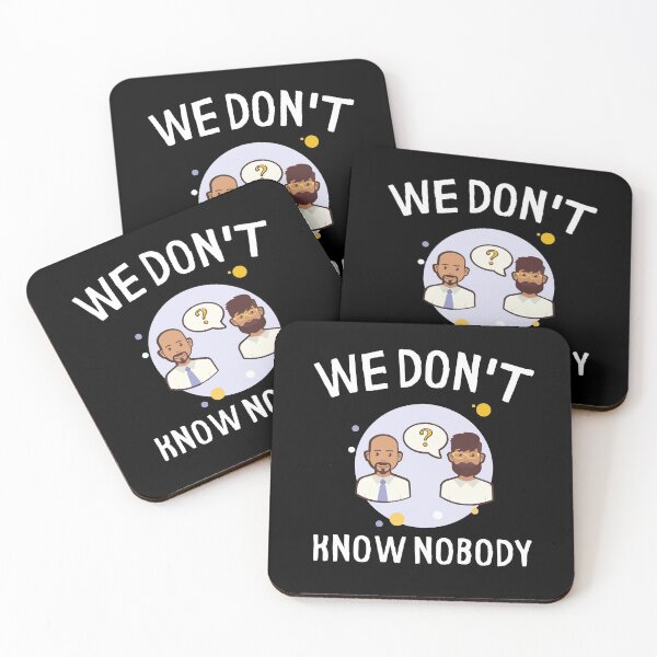 Item preview, We Don't Know Nobody Two Man designed and sold by Web CreationsNL.