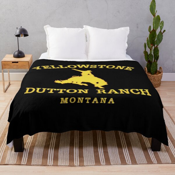 Yellowstone Dutton Ranch Throw Blanket