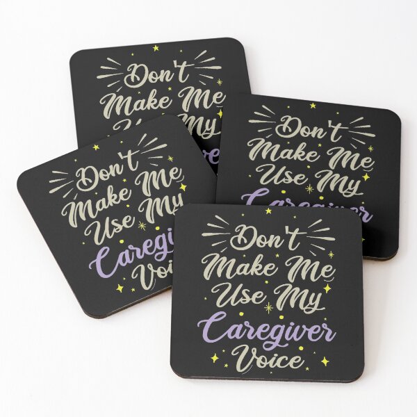 Item preview, Don't Make Me Use My Caregiver Voice, Cute Funny Gift Idea For Caregivers  designed and sold by awesomedraw.