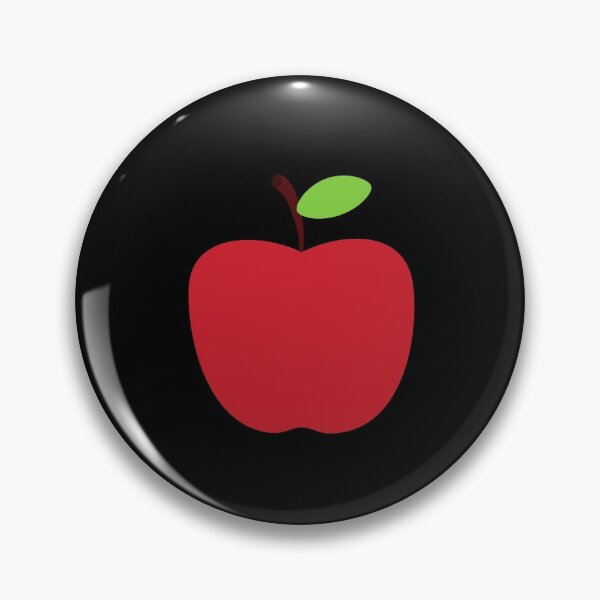 Artikelvorschau, Roter Apfel mit einem schwarzen Hintergrund entworfen und verkauft von Ivory Craft.