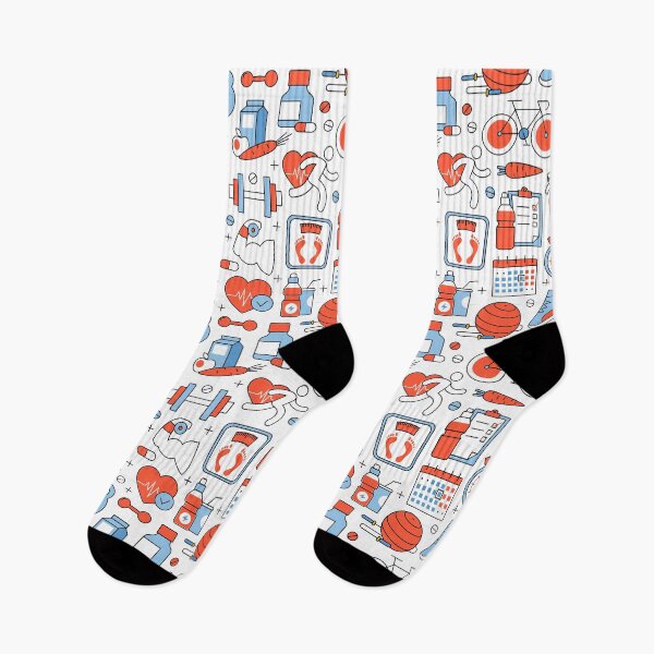 Item preview, Runner cyclist fitness pattern designed and sold by TheSimpleMan.