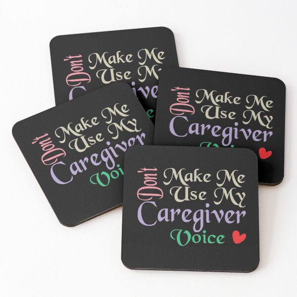 Item preview, Don't Make Me Use My Caregiver Voice, Cute Funny Gift Idea For Caregivers  designed and sold by awesomedraw.