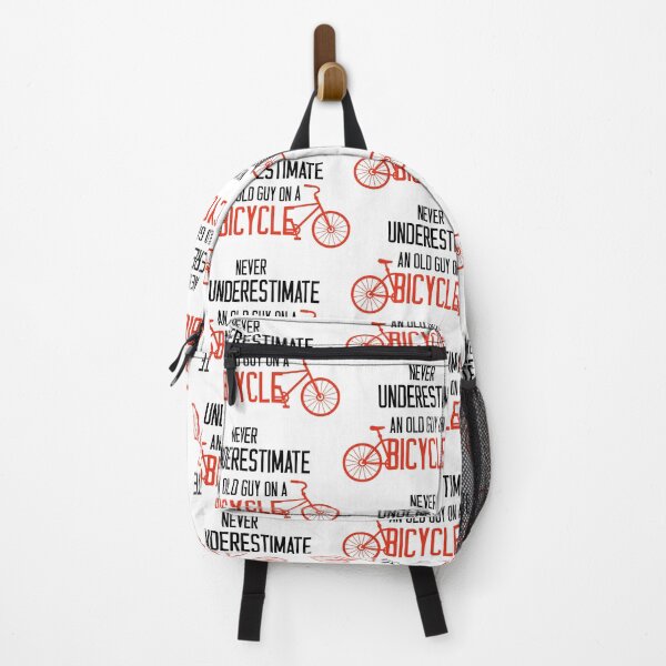 Item preview, Never underestimate an old guy on a bicycle designed and sold by Vnouk.