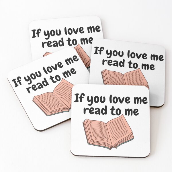 Item preview, If you love me, read to me designed and sold by Twittlefish.