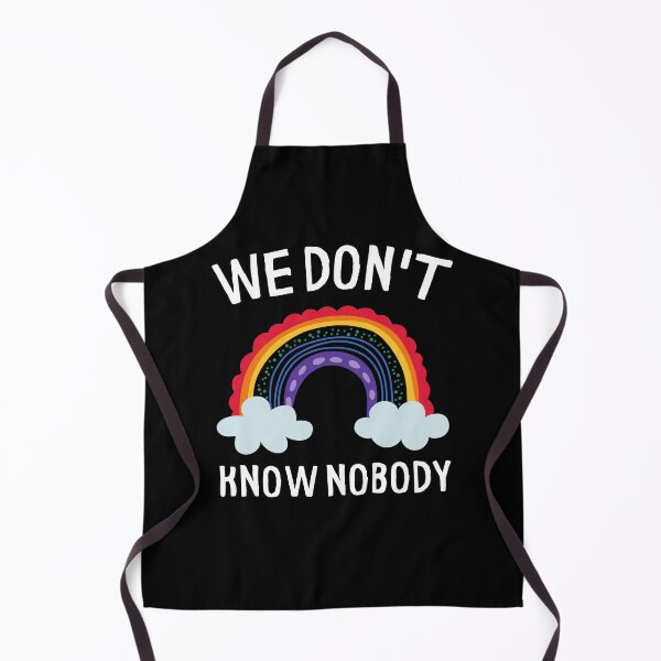 Item preview, We Don't Know Nobody Colorful Rainbow designed and sold by Web CreationsNL.