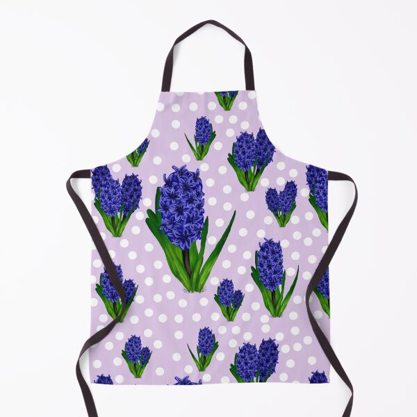 Item preview, Purple hyacinth flower pattern designed and sold by PurrfectCorner.