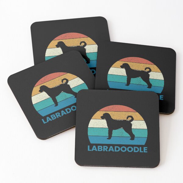 Item preview, Vintage Labradoodle Silhouette Gift designed and sold by EstelleStar.