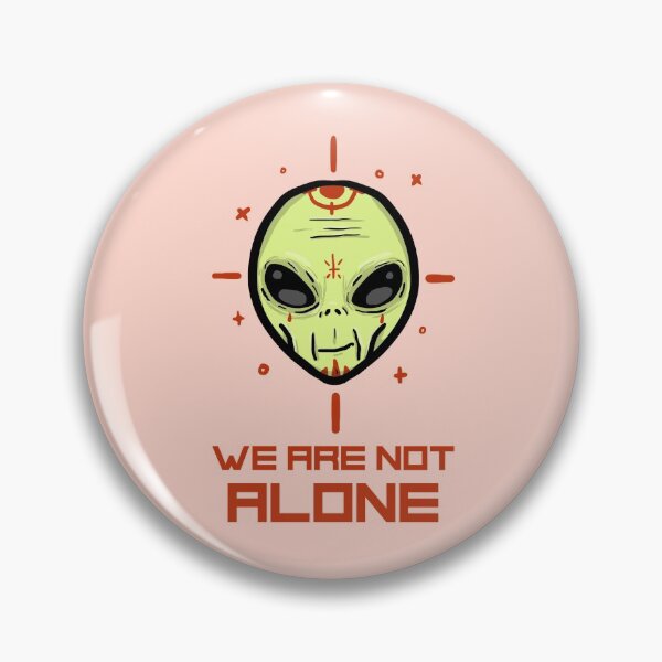 Item preview, We Are Not Alone - Aesthetic Alien designed and sold by ManiaTeec.