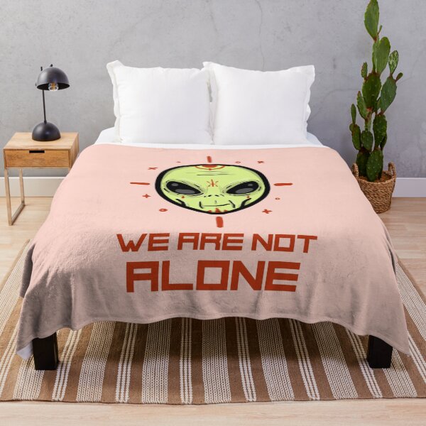 Item preview, We Are Not Alone - Aesthetic Alien designed and sold by ManiaTeec.