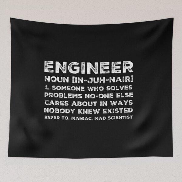 Item preview, Engineer Funny Definition designed and sold by socialengineer.
