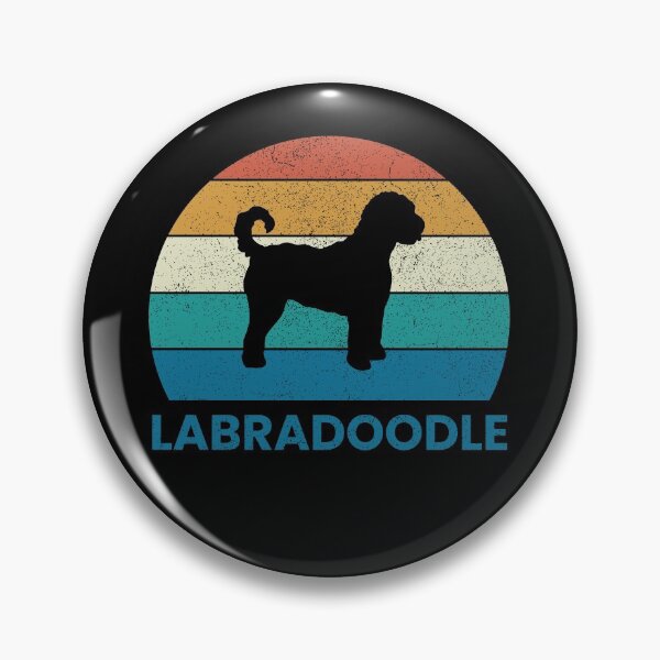 Item preview, Vintage Labradoodle Sunset Gift designed and sold by EstelleStar.