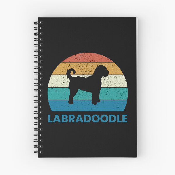 Item preview, Vintage Labradoodle Sunset Gift designed and sold by EstelleStar.
