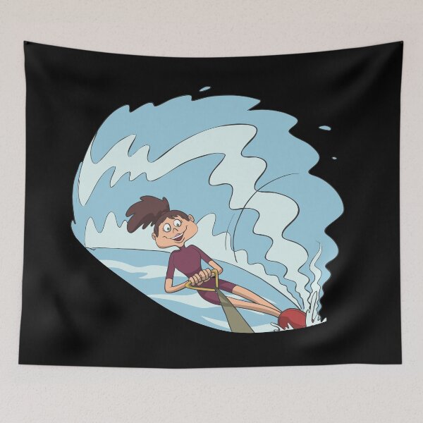 Item preview, Waterski with wave designed and sold by Monkey Ful.
