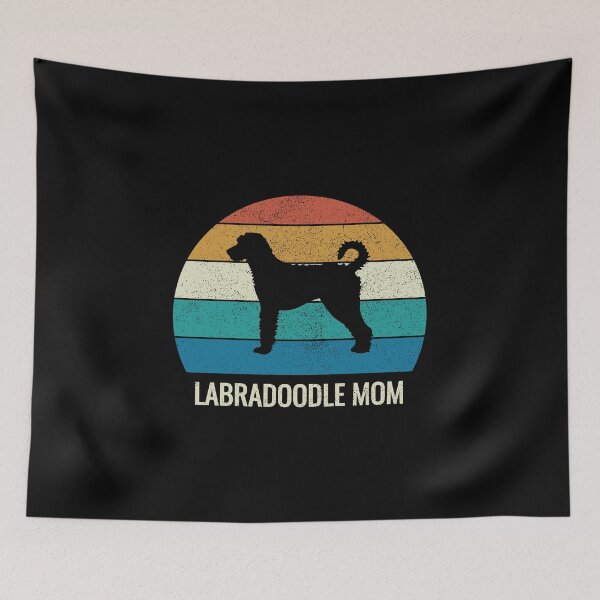 Item preview, Labradoodle Mom Vintage Retro designed and sold by EstelleStar.