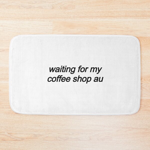 Item preview, Coffee Shop AU designed and sold by hulkshop.