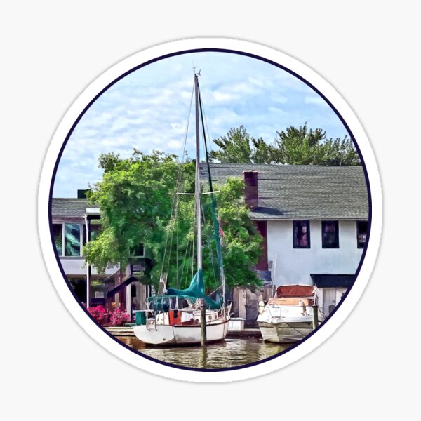 Item preview, Alexandria VA - Docked Boats designed and sold by Susan Savad.