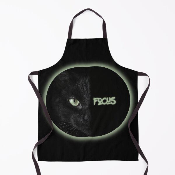 Item preview, Focus black cat designed and sold by Zwuck.