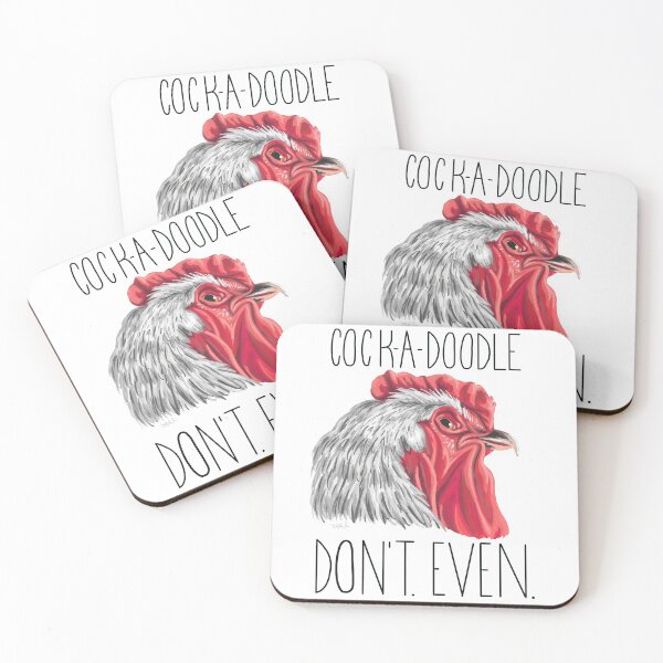 Item preview, Cock-a-doodle Don't. Even.  designed and sold by LauraWolfArtist.