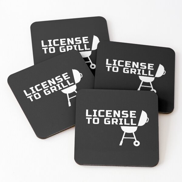 Item preview, License to Grill - Funny Grilling Chef Gift designed and sold by EstelleStar.