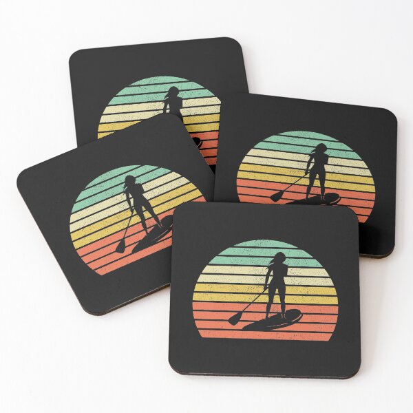Item preview, Vintage Stand Up Paddleboard SUP Women Girls Retro designed and sold by EstelleStar.