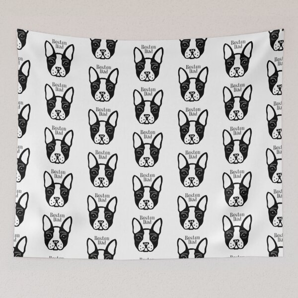 Item preview, Boston Terrier Dad Dog Dad  designed and sold by mythandframe.