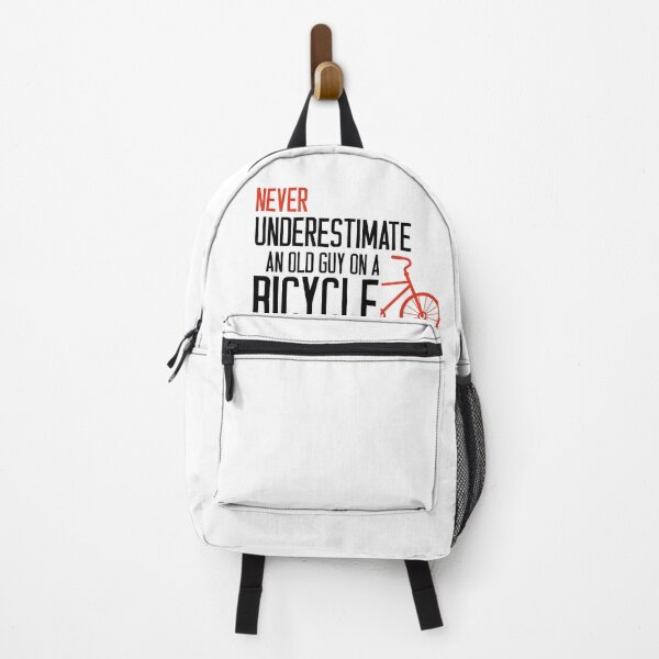 Item preview, Never underestimate an old guy on a bicycle cool designed and sold by Vnouk.