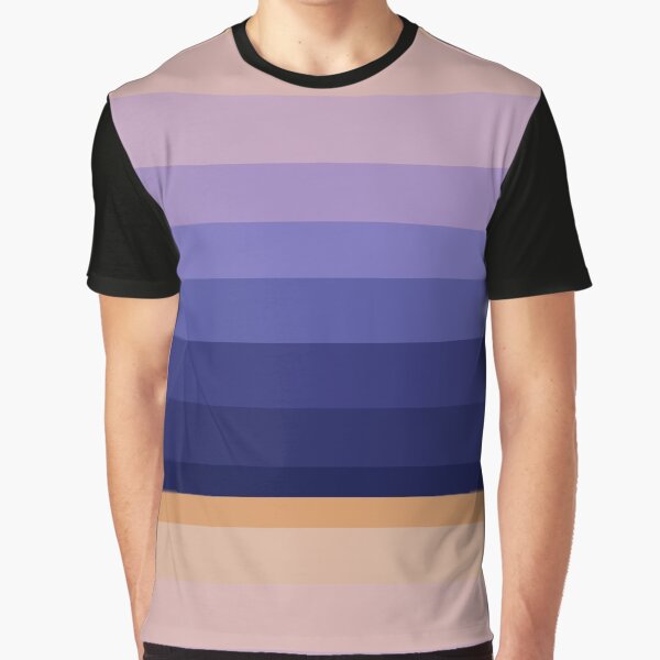 Winter 2021 Color Palette - Sunset Frost Graphic T-Shirt