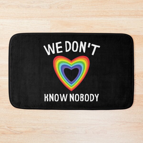 Item preview, We Don't Know Nobody Colorful Heart designed and sold by Web CreationsNL.