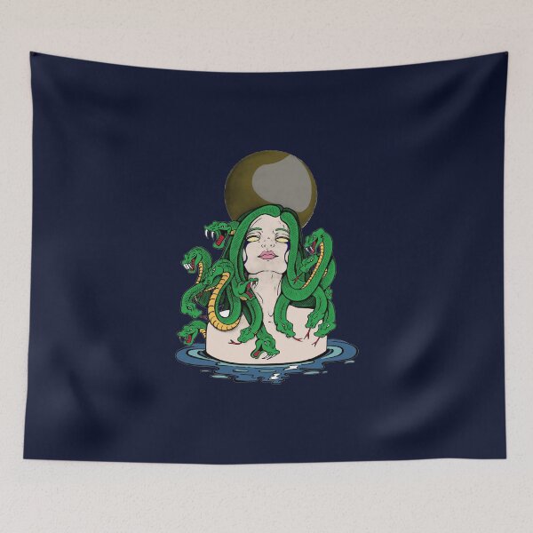 Item preview, Medusa raises again (coloured version) designed and sold by World-of-Sara.