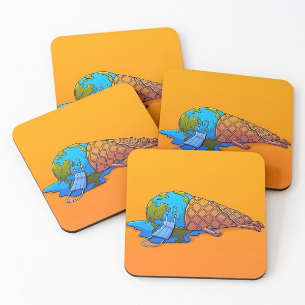 Aperçu de l'œuvre Melting Icy Earth créée et vendue par ThePrint Shop.