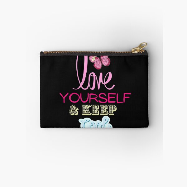 Item preview, Love yourself and keep cool positive quote designed and sold by Cafecreative.