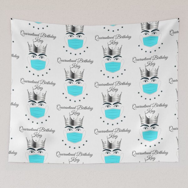 Item preview, Quarantined Birthday King designed and sold by Fabuluss4Life.