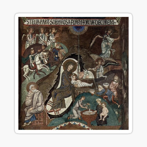 Item preview, Nativity of Jesus, Byzantine style designed and sold by The Great  Art.