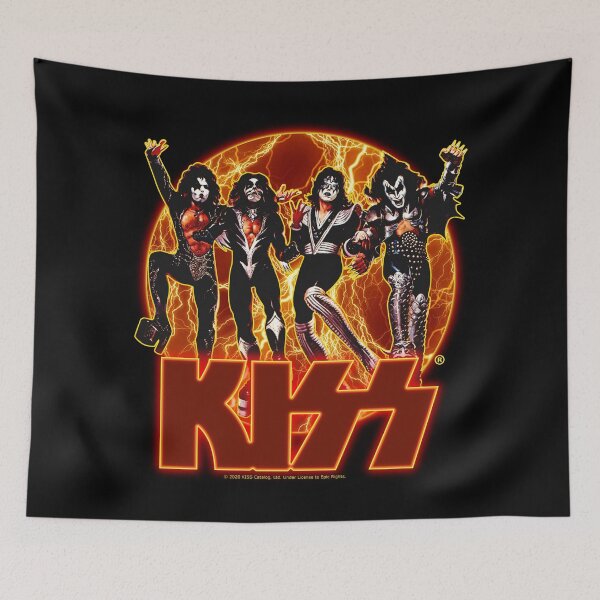 Item preview, KISS Band Members - Demon, Spaceman, Starchild, Catman designed and sold by designminimal.