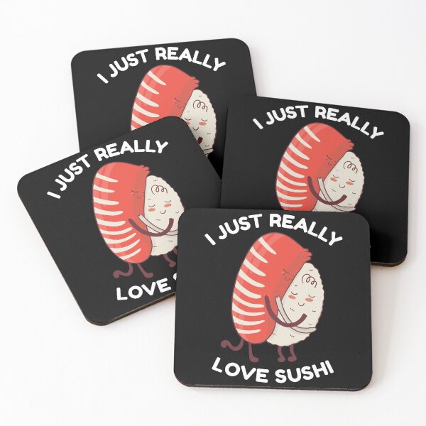 Item preview, I Just Really Love Sushi Cute Kawaii designed and sold by OnepixArt.