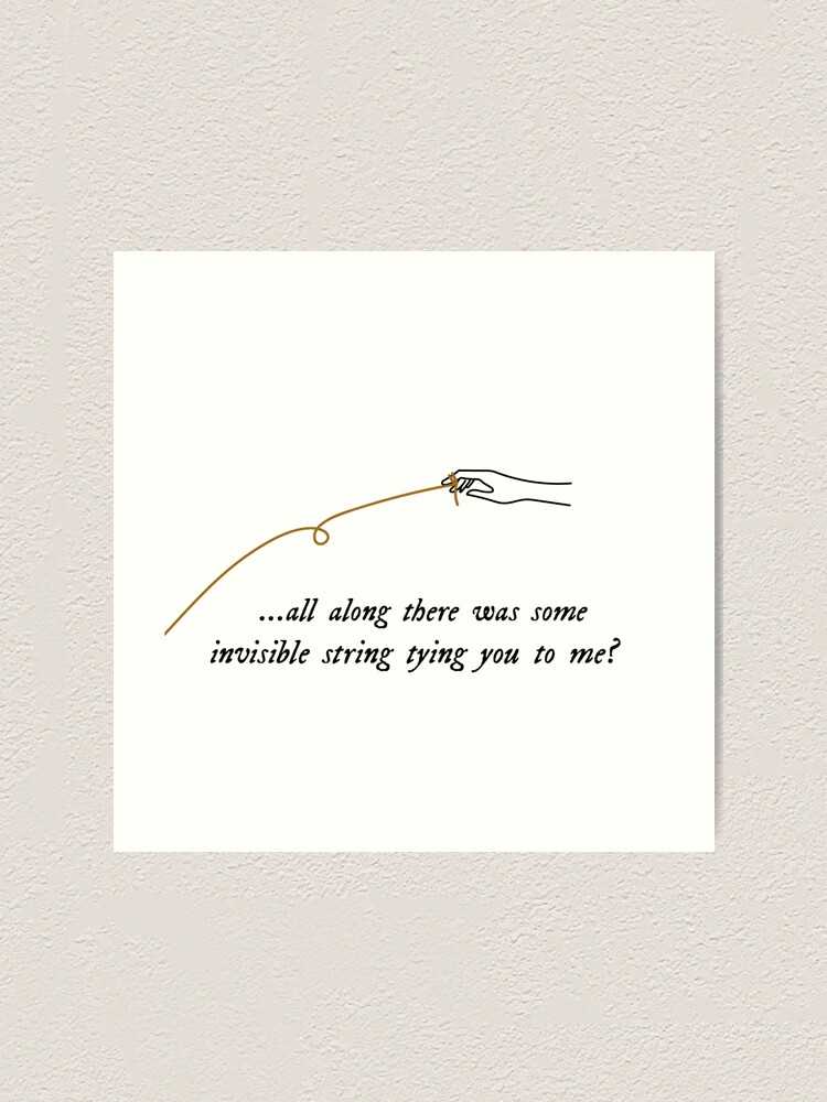 The Invisible String Poem Printable