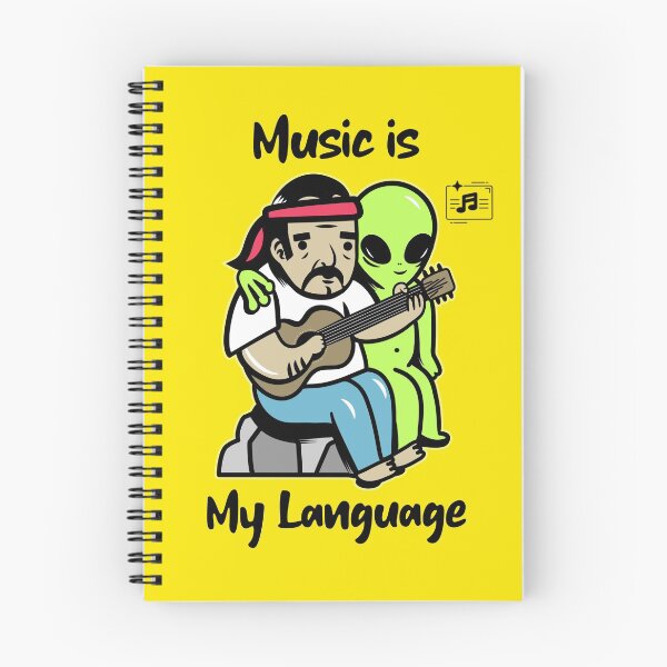 Item preview,  Music is My Language!  Band Piano Orchestra Guitar designed and sold by musicmusicpin.