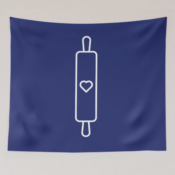 Item preview, Rolling Pin and Heart designed and sold by npdstudio.