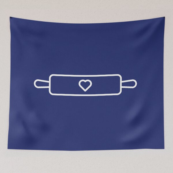 Item preview, Rolling Pin and Heart designed and sold by npdstudio.