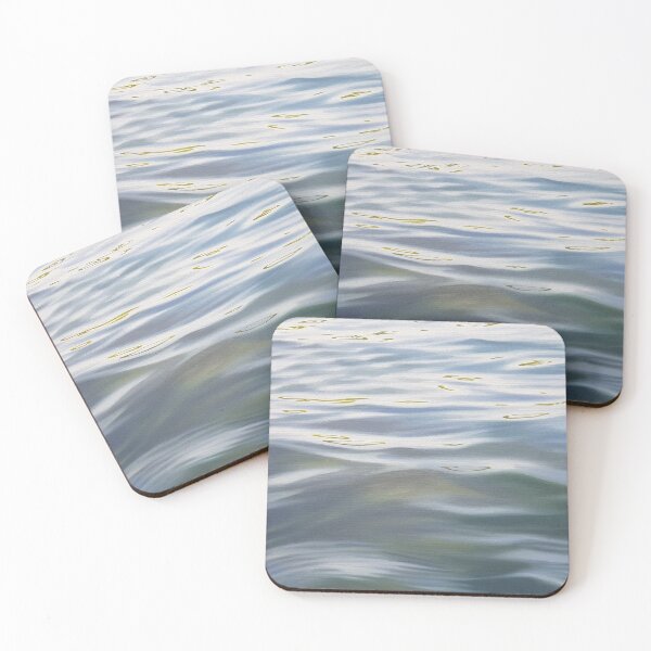 Item preview, Whispers - lake water painting designed and sold by Emily Bickell.